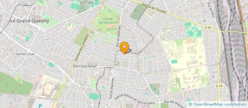 localisation de l'entreprise CESING  SAINT-ETIENNE-DU-ROUVRAY