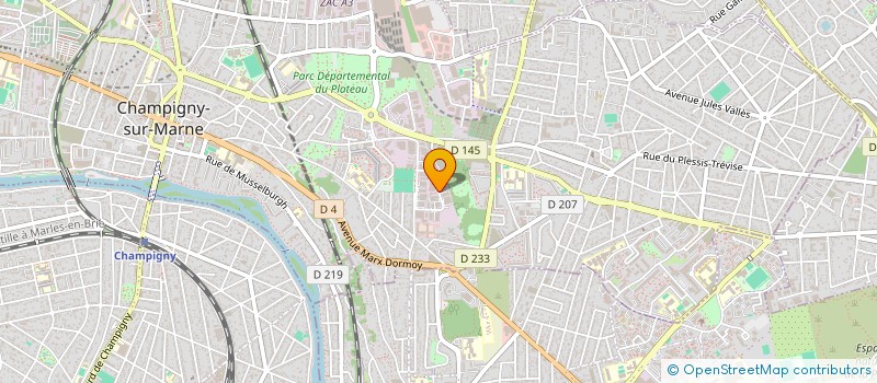 localisation de l'entreprise CESKY  CHAMPIGNY-SUR-MARNE