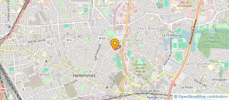 localisation de l'entreprise CESMAO à LILLE