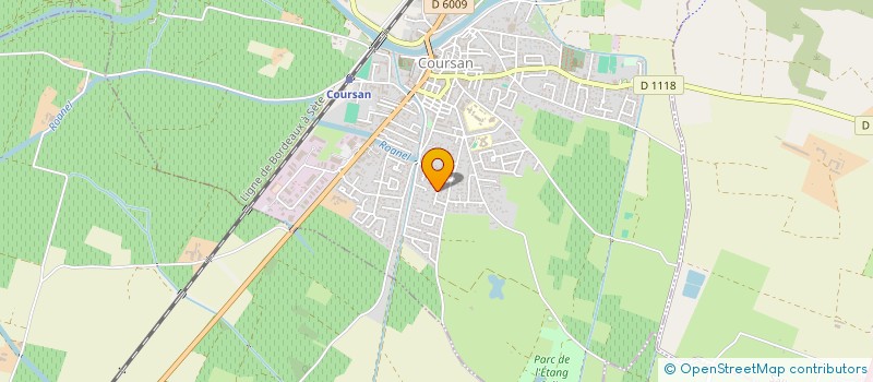 localisation de l'entreprise CESMATH  COURSAN