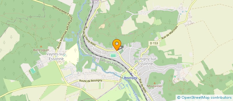 localisation de l'entreprise CESNE à BOUTIGNY-SUR-ESSONNE