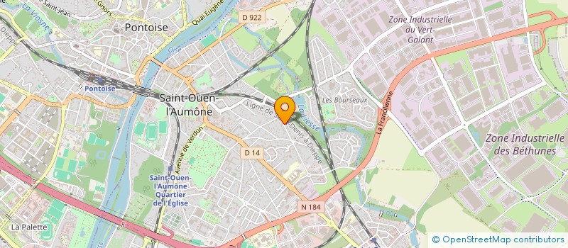 localisation de l'entreprise CESO à SAINT-OUEN-L'AUMONE