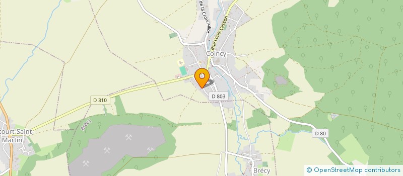 localisation de l'entreprise CESOFLODAMECE  COINCY