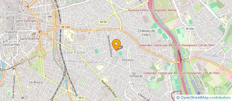 localisation de l'entreprise CESSCOMM  TOULOUSE