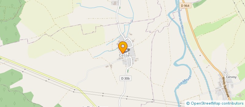 localisation de l'entreprise CESSE ANIMATION  CESSE