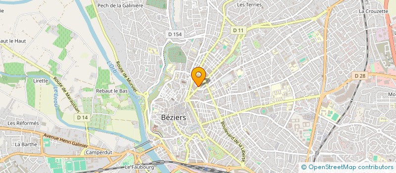 localisation de l'entreprise CESSIONS COMMERCES BEZIERS  BEZIERS