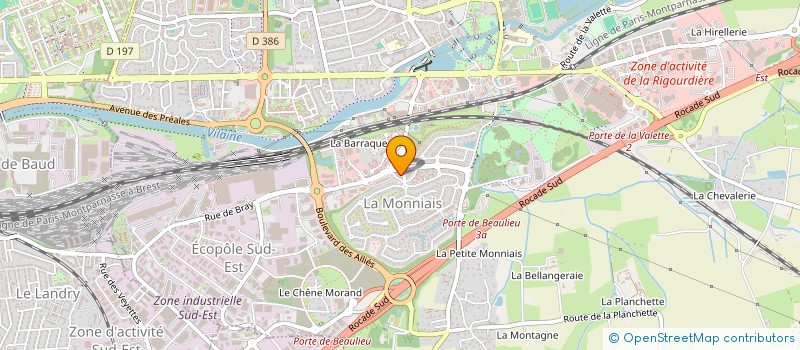 localisation de l'entreprise CESSON PIED à CESSON-SEVIGNE
