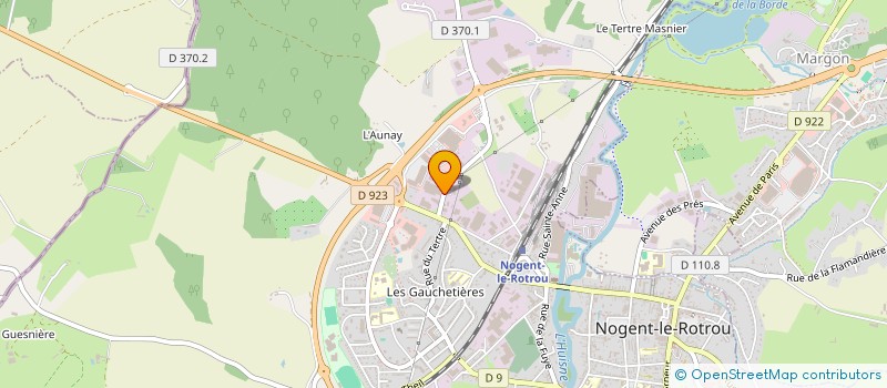 localisation de l'entreprise CESSOT AGENCEMENT SAS à NOGENT-LE-ROTROU