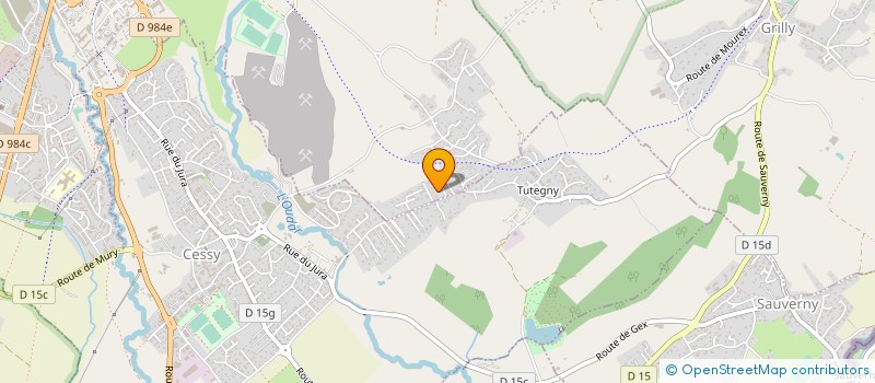 localisation de l'entreprise CESSY VELOS  CESSY