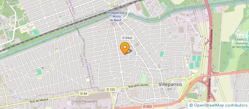 localisation de l'entreprise CESTEIRO  VILLEPARISIS