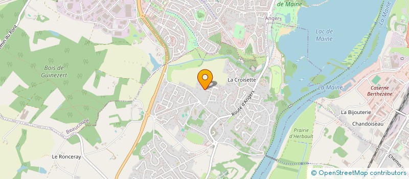 localisation de l'entreprise CESTELANE  BOUCHEMAINE