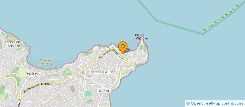 localisation de l'entreprise CESTEROZ à PERROS-GUIREC