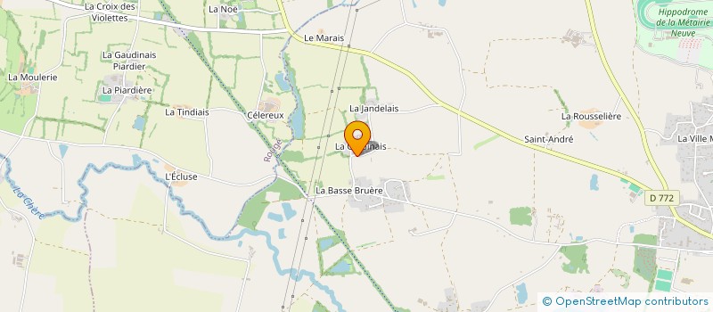 localisation de l'entreprise CESTIER  CHATEAUBRIANT