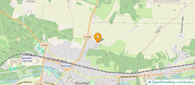localisation de l'entreprise CESYCO SERVICES à DOURDAN