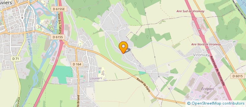 localisation de l'entreprise CESYL à LOUVIERS