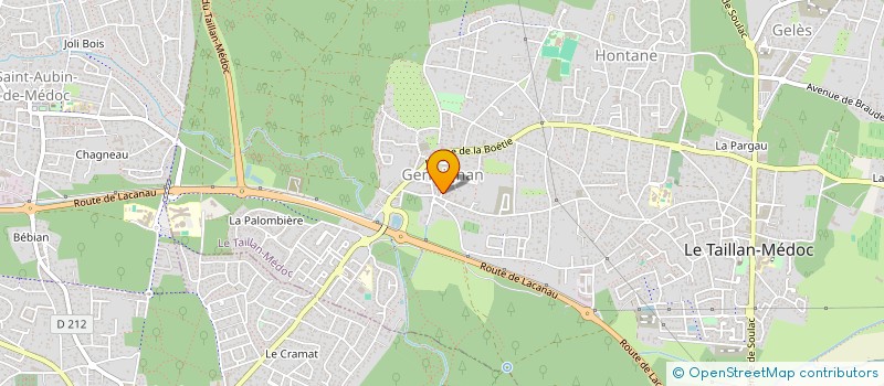 localisation de l'entreprise CESYL  LE TAILLAN-MEDOC