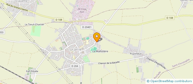 localisation de l'entreprise CESYL  LA JARRIE