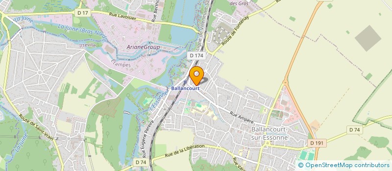 localisation de l'entreprise CET  BALLANCOURT-SUR-ESSONNE