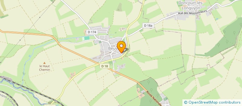 localisation de l'entreprise CET - CHERY ELEC TECH EURL  BEUVEILLE