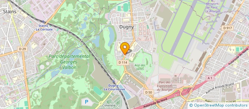 localisation de l'entreprise CET COMMERCIAL à DUGNY