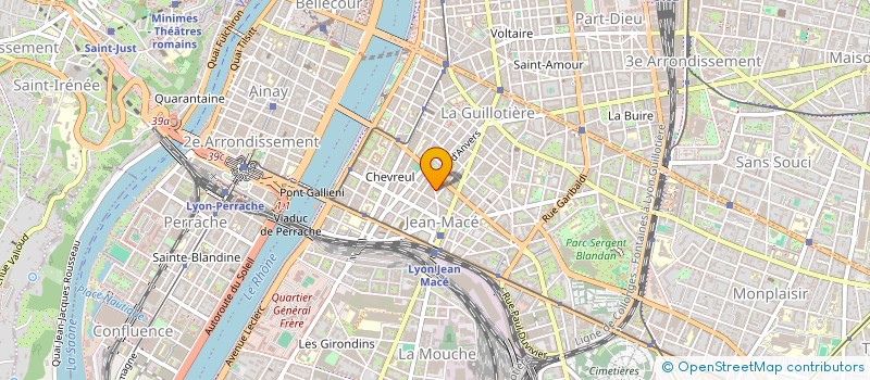 localisation de l'entreprise CET DIVERTISSEMENTS  LYON