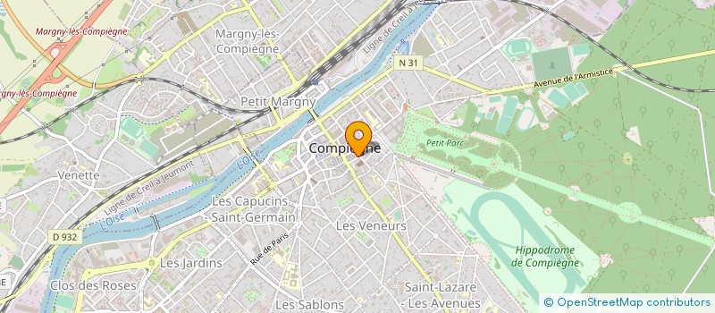 localisation de l'entreprise CETA à COMPIEGNE