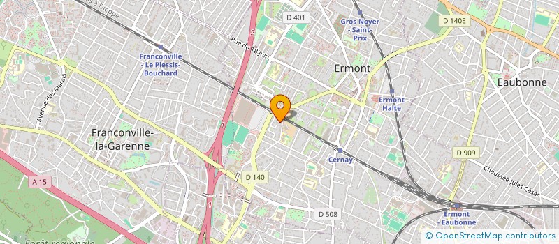 localisation de l'entreprise CETA CONSEILS  ERMONT