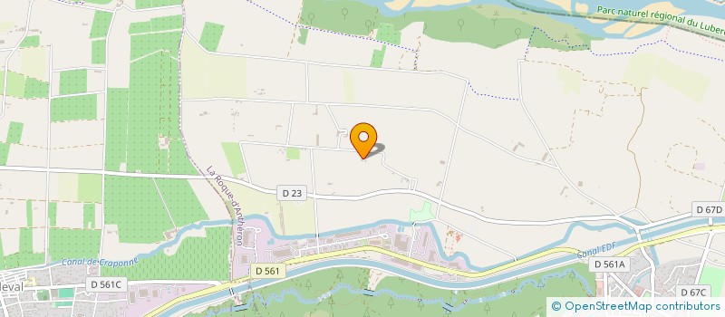 localisation de l'entreprise CETA DE STE ANNE  LA ROQUE D'ANTHERON