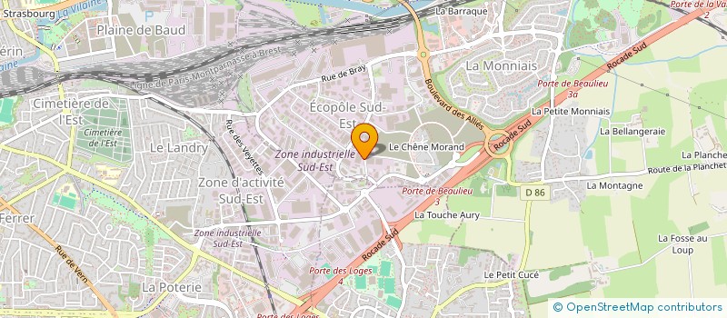 localisation de l'entreprise CETA35  CESSON-SEVIGNE