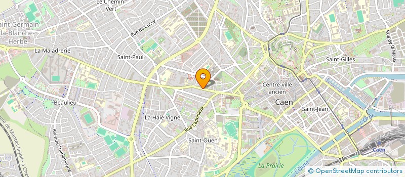 localisation de l'entreprise CETAKI à CAEN