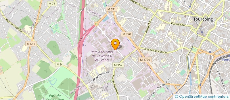localisation de l'entreprise CETATO à MARCQ-EN-BARŒUL
