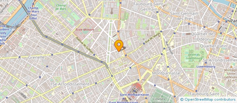 localisation de l'entreprise CETECO CENTRE TECHNIQUE ET COMMERCIAL à PARIS