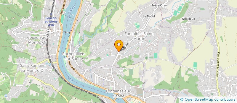 localisation de l'entreprise CETF  FONTAINES-SAINT-MARTIN