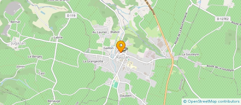 localisation de l'entreprise CETHECHLO  RAUZAN