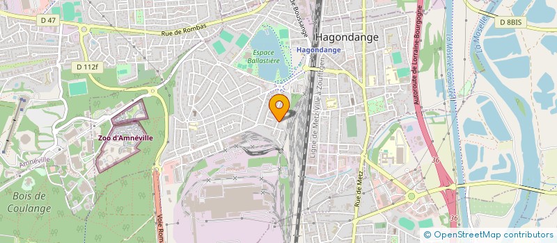 localisation de l'entreprise CETHI  HAGONDANGE