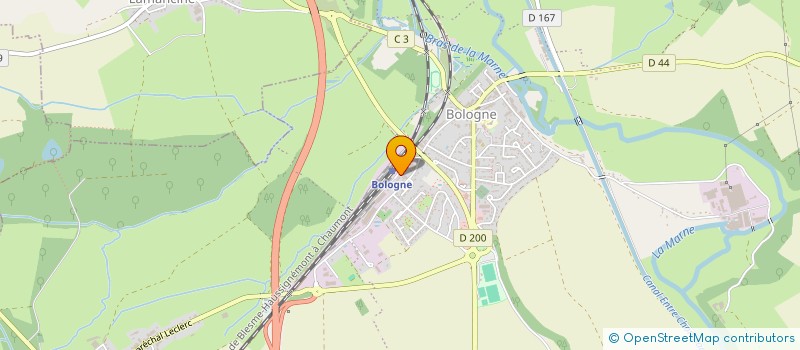 localisation de l'entreprise CETHO HAUT MARNAIS à BOLOGNE