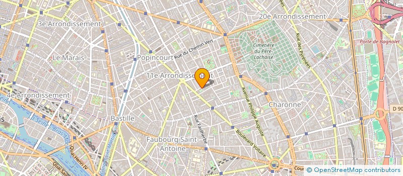 localisation de l'entreprise CETI  PARIS