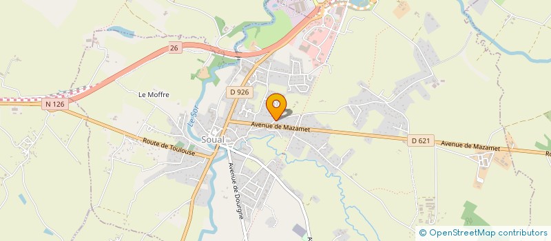 localisation de l'entreprise CETICAMA  SOUAL