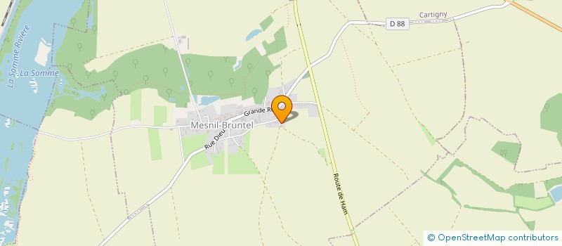 localisation de l'entreprise CETIMO  MESNIL-BRUNTEL