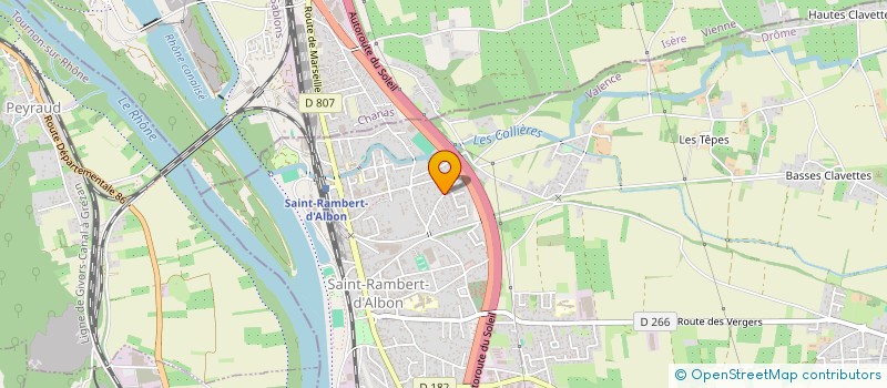 localisation de l'entreprise CETIN  SAINT-RAMBERT-D'ALBON