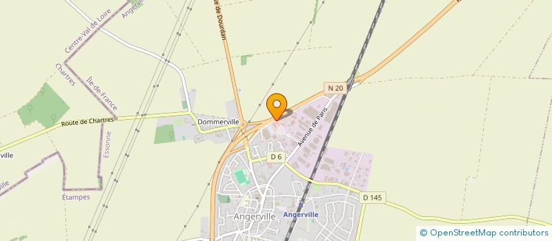 localisation de l'entreprise CETIN CONSTRUCTIONS à ANGERVILLE
