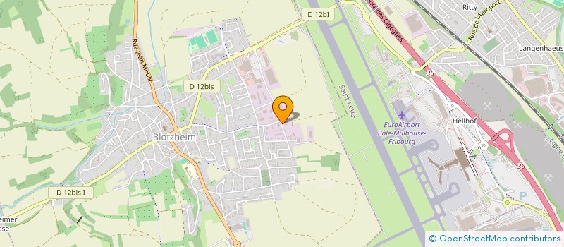 localisation de l'entreprise CETINKAYA 68  BLOTZHEIM