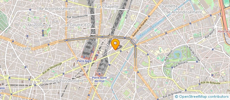 localisation de l'entreprise CETIS à PARIS
