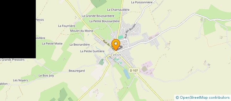 localisation de l'entreprise CETON'HAIR à CETON