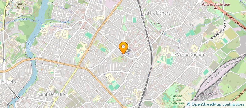 localisation de l'entreprise CETONUTRITION à NANTES