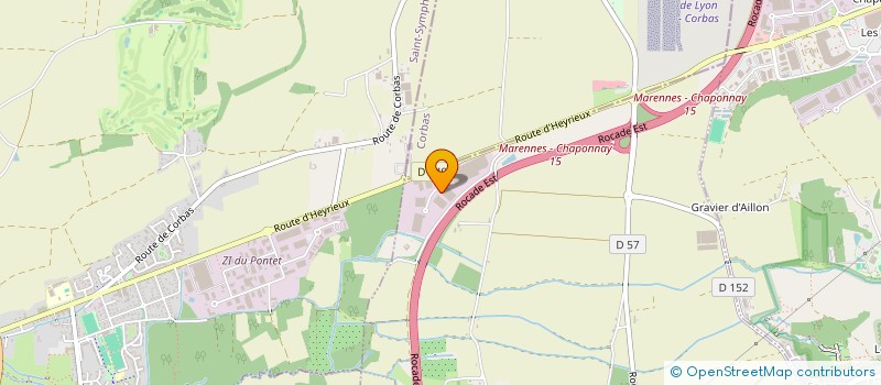 localisation de l'entreprise CETOP  MARENNES