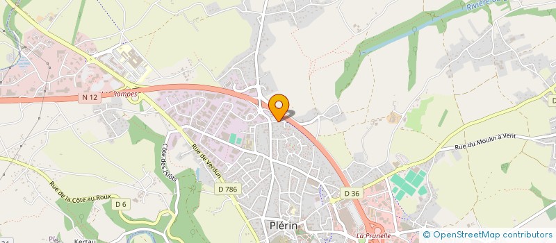 localisation de l'entreprise CETRA - CONTRACTANT GENERAL à PLERIN