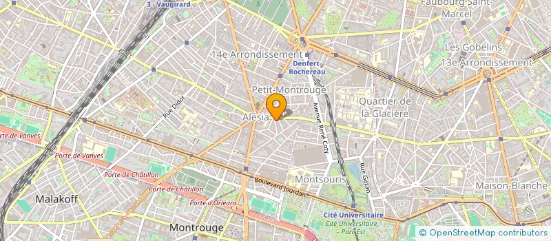 localisation de l'entreprise CETRA-TELEMATIQUE  PARIS