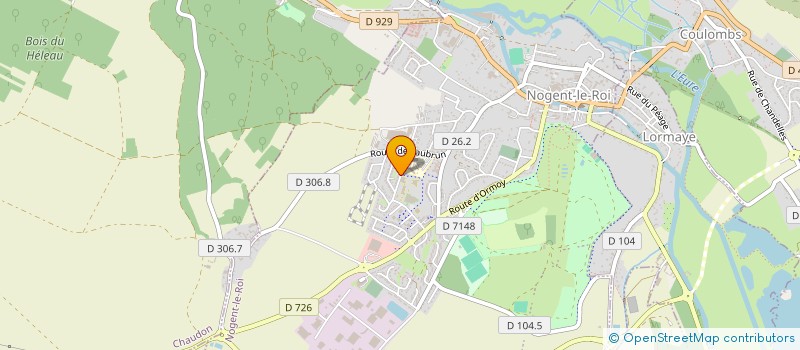 localisation de l'entreprise CETRADEM à NOGENT-LE-ROI