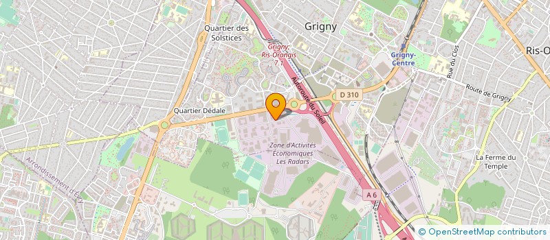 localisation de l'entreprise CETRANS SOLUTIONS à GRIGNY
